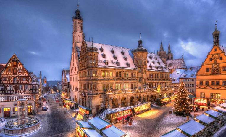 Rothenburg Christmas Market - considerata cea mai frumoasa piata de Craciun din lume
